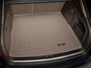 Audi A4 2009-2013 - (Avant) Коврик резиновый в багажник, бежевый. (WeatherTech) фото, цена