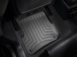Audi A6 2005-2011 - Коврики резиновые с бортиком, задние, черные. (WeatherTech) фото, цена