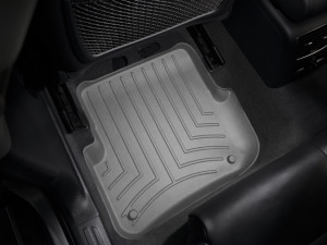 Audi A6 2005-2011 - Коврики резиновые с бортиком, задние, серые. (WeatherTech) фото, цена