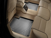 Audi A8 2002-2009 - Коврики резиновые с бортиком, задние, черные. (WeatherTech) Long фото, цена