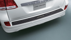 Toyota Land Cruiser 2012-2014 - Накладка заднего бампера. (Toyota) фото, цена