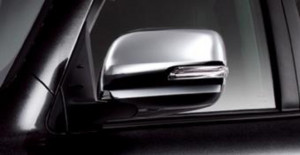 Toyota Land Cruiser 2012-2014 - Хромированные накладки на зеркала. (Toyota) фото, цена