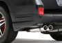 Toyota Land Cruiser 2012-2014 - Спойлер заднего бампера, 2 части. (Jaos) фото, цена