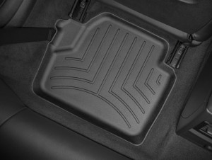 BMW 4 2014-2017 - Коврики резиновые с бортиком, задние, черные. (WeatherTech) фото, цена