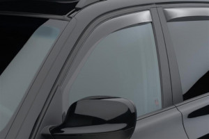 BMW X3 2003-2010 - Дефлекторы окон (ветровики), передние, светлые. (WeatherTech) фото, цена