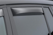 BMW X3 2003-2010 - Дефлекторы окон (ветровики), задние, темные. (WeatherTech) фото, цена