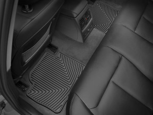 BMW 3 2012-2024 - Коврики резиновые, задние, черные. (WeatherTech) фото, цена