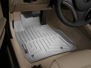 BMW 3 2005-2011 - Коврики резиновые с бортиком, передние, серые. (WeatherTech) фото, цена