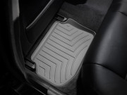 BMW 5 2011-2016 - Коврики резиновые с бортиком, задние, серые. (WeatherTech) фото, цена