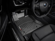 BMW 5 2011-2016 - Коврики резиновые с бортиком, передние, черные. (WeatherTech) (2WD)  фото, цена