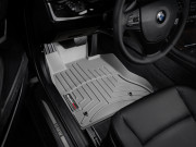 BMW 5 2011-2016 - Коврики резиновые с бортиком, передние, серые. (WeatherTech) (2WD)  фото, цена