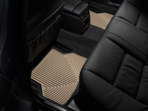 BMW 5 2004-2010 - Коврики резиновые, задние, бежевые. (WeatherTech) фото, цена