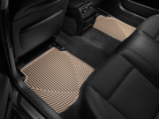 BMW 7 2009-2012 - (Long) Коврики резиновые, задние, бежевые. (WeatherTech) фото, цена