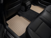 BMW 7 2009-2012 - (Long) Коврики резиновые с бортиком, задние, бежевые. (WeatherTech) фото, цена