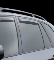 Buick Enclave 2008-2014 - Дефлекторы окон (ветровики), задние, светлые. (WeatherTech) фото, цена