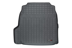 Cadillac CTS 2008-2013 - (Sedan) Коврик резиновый в багажник, черный. (WeatherTech) фото, цена