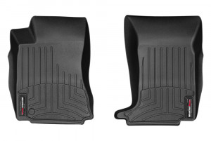 Cadillac CTS 2008-2013 - (AWD) Коврики резиновые с бортиком, передние, черные. (WeatherTech) фото, цена