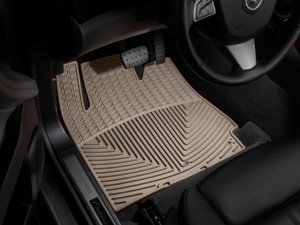 Cadillac SRX 2010-2016 - Коврики резиновые, передние, бежевые. (WeatherTech) фото, цена