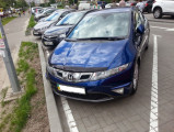 Секретные гайки на Honda civic