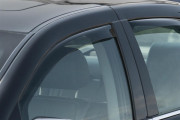 Cadillac STS 2005-2011 - Дефлекторы окон (ветровики), передние, темные. (WeatherTech)                                фото, цена