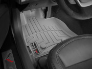 Chevrolet Corvette 2014-2020 - Коврики резиновые с бортиком, передние, серые. (WeatherTech) фото, цена