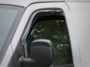 Chevrolet Express 1996-2014 - Дефлекторы окон (ветровики), передние, темные. (WeatherTech)                                фото, цена