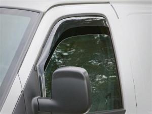 Chevrolet Express 1996-2014 - Дефлекторы окон (ветровики), передние, светлые. (WeatherTech) фото, цена