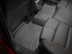 Chevrolet Impala 2014-2015 - Коврики резиновые с бортиком, задние, черные. (WeatherTech) фото, цена