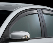 Chevrolet Malibu 2013-2014 - Дефлекторы окон (ветровики), передние, светлые. (WeatherTech) фото, цена