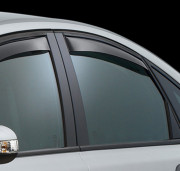 Chevrolet Malibu 2013-2014 - Дефлекторы окон (ветровики), задние, темные. (WeatherTech) фото, цена