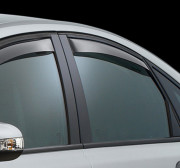 Chevrolet Malibu 2013-2014 - Дефлекторы окон (ветровики), задние, светлые. (WeatherTech) фото, цена
