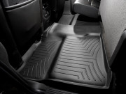 Chevrolet Silverado 2008-2024 - Коврики резиновые с бортиком, задние, черные. (WeatherTech) фото, цена