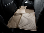 Chevrolet Silverado 2008-2024 - Коврики резиновые с бортиком, задние, бежевые. (WeatherTech) фото, цена