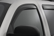 Chevrolet Silverado 2008-2014 - Дефлекторы окон (ветровики), передние, темные. (WeatherTech) фото, цена