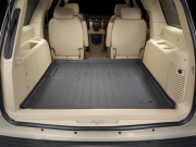 Chevrolet Suburban 2007-2014 - (5 мест) Коврик резиновый в багажник, черный. (WeatherTech) фото, цена