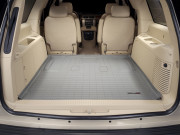 Chevrolet Suburban 2007-2014 - (5 мест) Коврик резиновый в багажник, серый. (WeatherTech) фото, цена