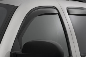 Chevrolet Suburban 2007-2014 - Дефлекторы окон (ветровики), передние, темные. (WeatherTech) фото, цена