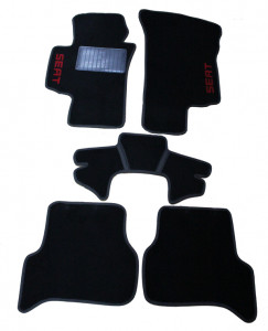 Seat Altea 2004-2014 - Коврики тканевые, черные, комплект 4 штуки. (Fortuna) фото, цена