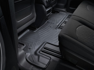 Chevrolet Traverse 2009-2015 - Коврики резиновые с бортиком, задние, черные. (WeatherTech) фото, цена