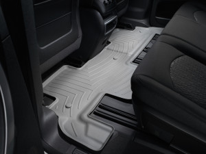 Chevrolet Traverse 2009-2015 - Коврики резиновые с бортиком, задние, серые. (WeatherTech) фото, цена