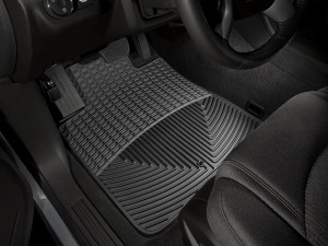 Chevrolet Traverse 2009-2015 - Коврики резиновые, передние, черные. (WeatherTech) фото, цена