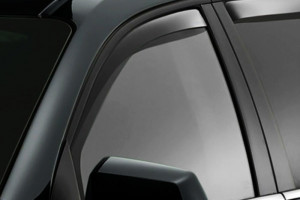 Chevrolet Traverse 2009-2014 - Дефлекторы окон (ветровики), передние, светлые. (WeatherTech) фото, цена