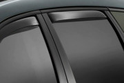 Chevrolet Traverse 2009-2014 - Дефлекторы окон (ветровики), задние, темные. (WeatherTech) фото, цена