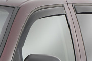 Chevrolet Trailblazer 2002-2009 - Дефлекторы окон (ветровики), передние, темные. (WeatherTech) фото, цена