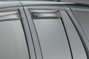 Chevrolet Trailblazer 2002-2009 - Дефлекторы окон (ветровики), задние, светлые. (WeatherTech) фото, цена