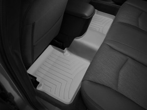 Chrysler 200 2012-2014 - Коврики резиновые с бортиком, задние, серые. (WeatherTech) фото, цена