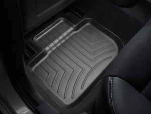 Chrysler 300C 2011-2014 - Коврики резиновые с бортиком, задние, черные. (WeatherTech) фото, цена