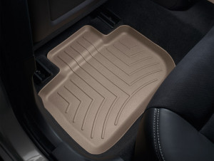 Chrysler 300C 2011-2014 - Коврики резиновые с бортиком, задние, бежевые. (WeatherTech) фото, цена