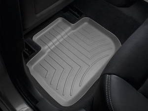 Chrysler 300C 2011-2014 - Коврики резиновые с бортиком, задние, серые. (WeatherTech) фото, цена