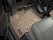 Chrysler Town & Country Van 2011-2014 - Коврики резиновые с бортиком, передние, бежевые. (WeatherTech) фото, цена